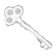 Clé terne