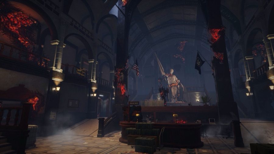 Aile est du Commissariat de Raccoon City